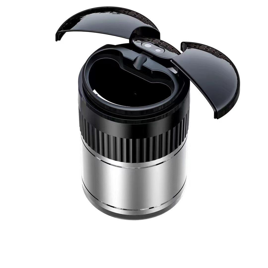 Car Automatic Sensing Touch Infrared Smoking Metal Smart Ashtray With Lid CJ Dropshipping