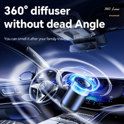 360° Car Aromatherapy Diffuser - Cloud Mist Air Freshener Harmalap Trading