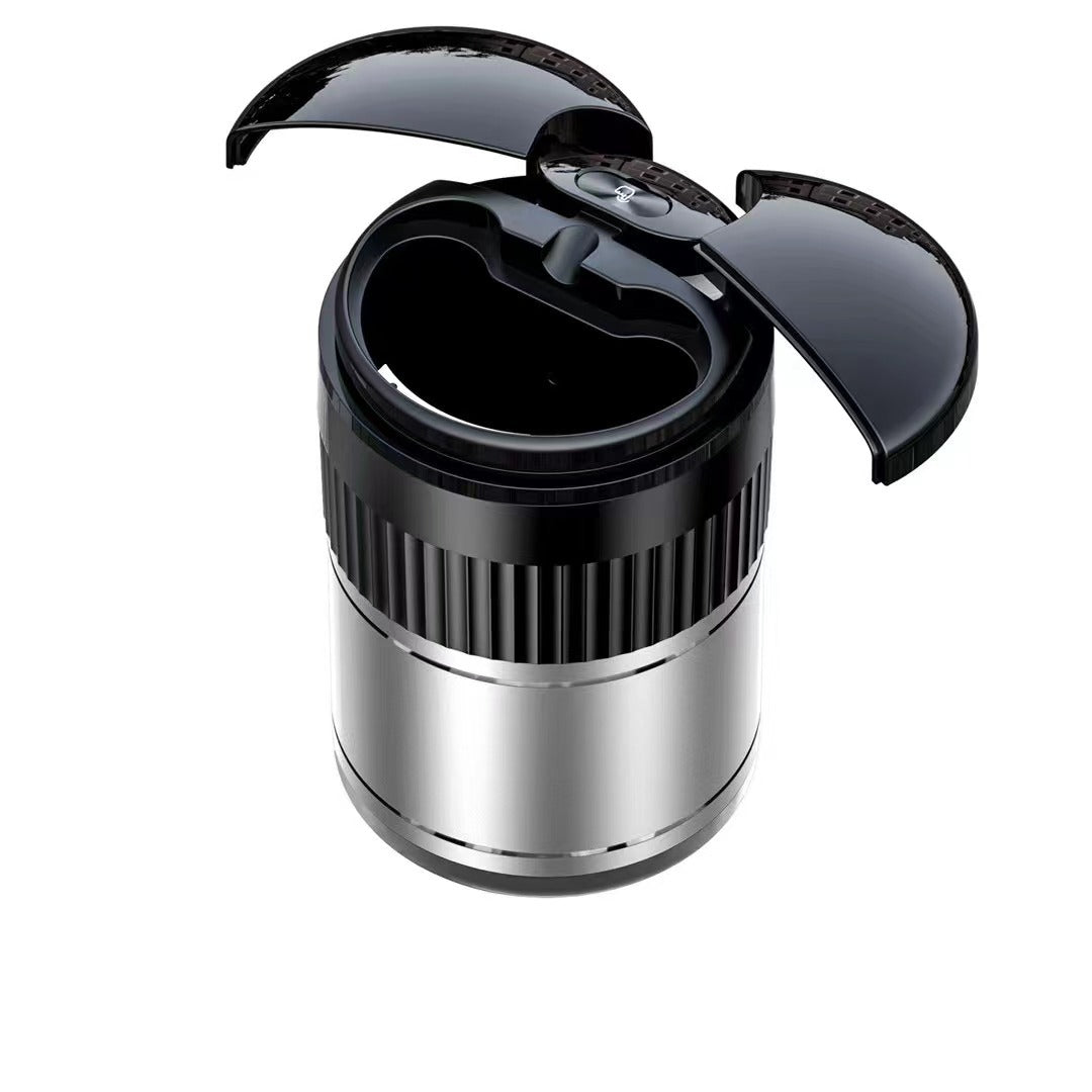 Car Automatic Sensing Touch Infrared Smoking Metal Smart Ashtray With Lid CJ Dropshipping