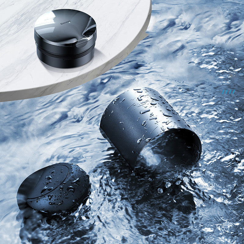 Car Ashtray LED Light - Aluminum Alloy - Portable Smokeless - Flame Retardant Harmalap Trading