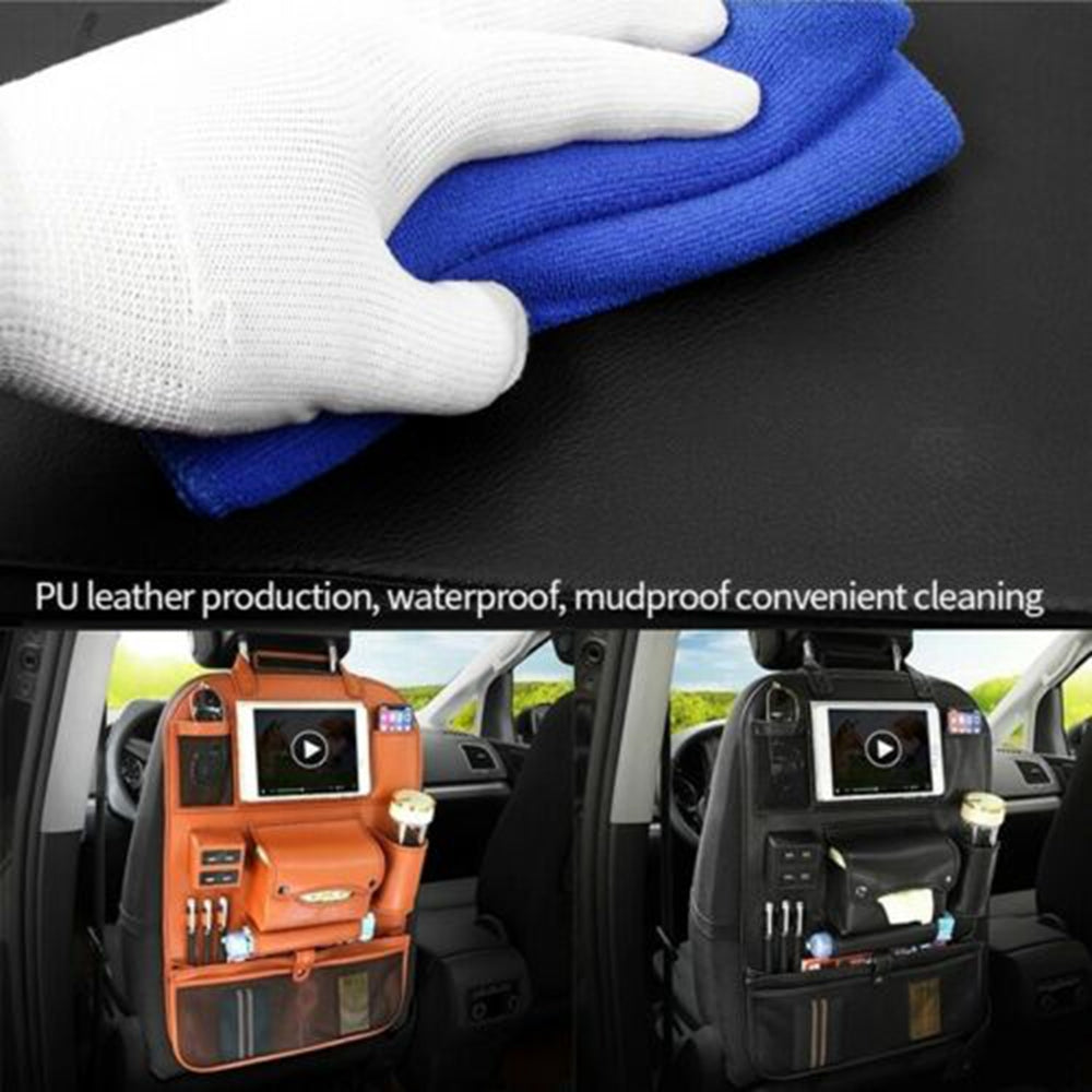 Car Backrest Storage Bag - Seat Organizer - Multifunctional Storage Harmalap Trading