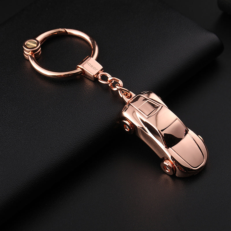 Car Cute Couple Light-on Keychain CJ Dropshipping