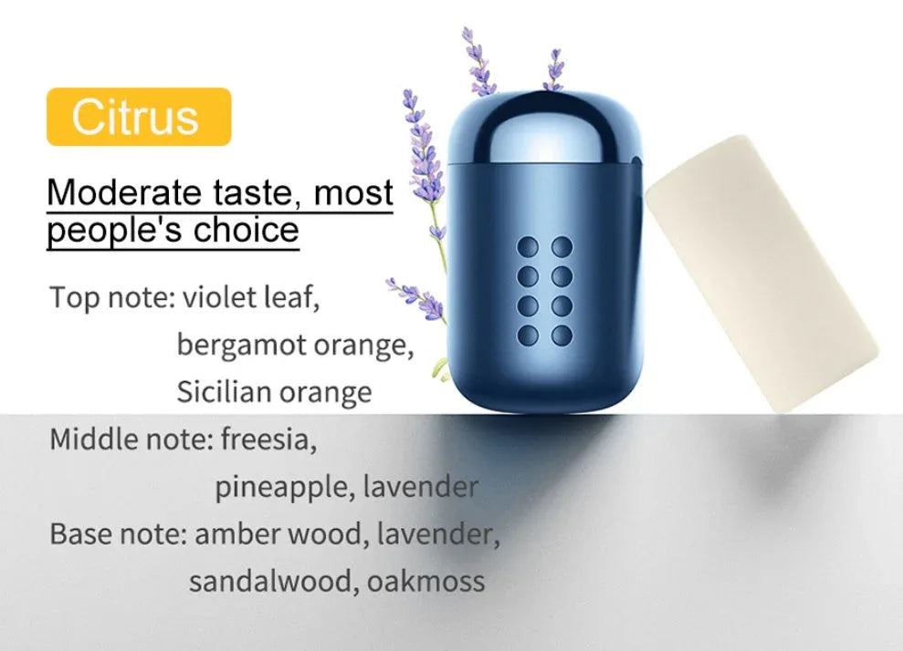 Car Air Freshener Aromatherapy - Essential Oil Diffuser - Natural Scent - Toles & Co.