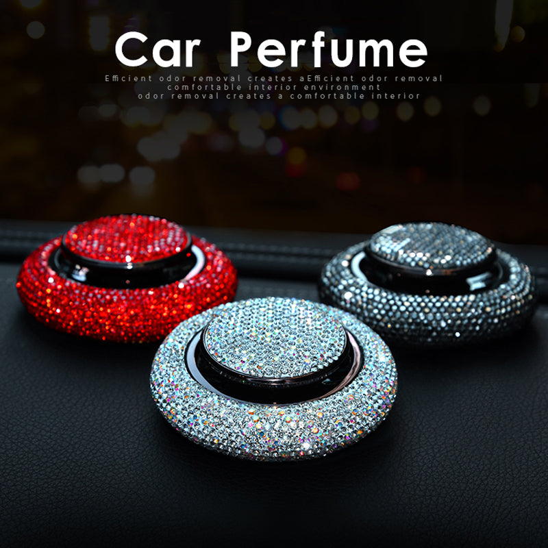 Crystal Diamond Car Air Freshener UAE - Luxury Perfume Decoration Harmalap Trading