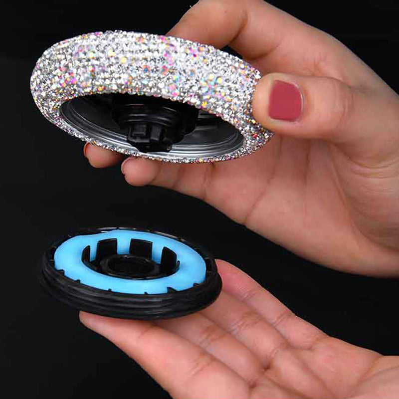 Crystal Diamond Car Air Freshener UAE - Luxury Perfume Decoration Harmalap Trading
