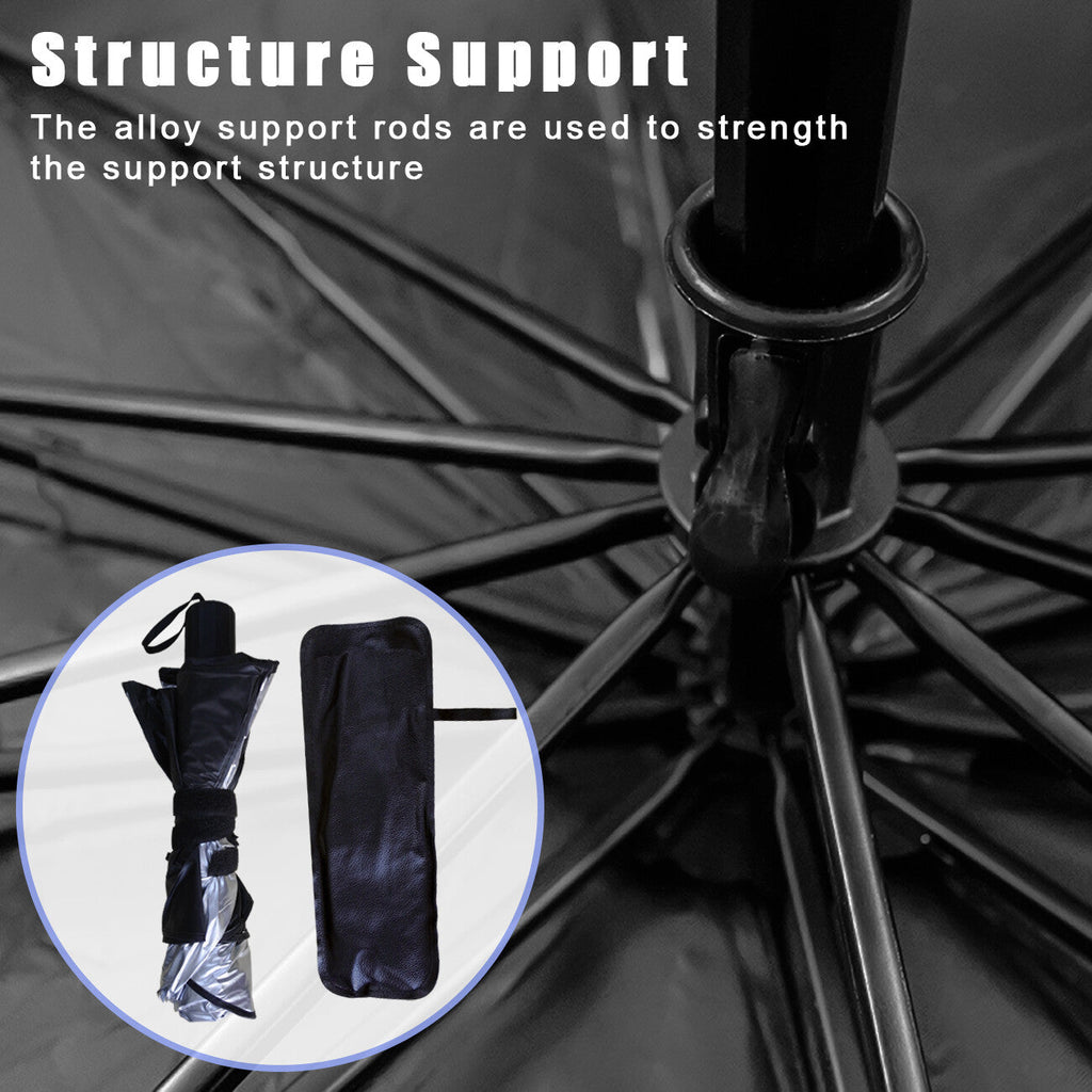 Car Window Sunshade - Foldable UV Umbrella - Windshield Cover - Sun Visor Harmalap Trading