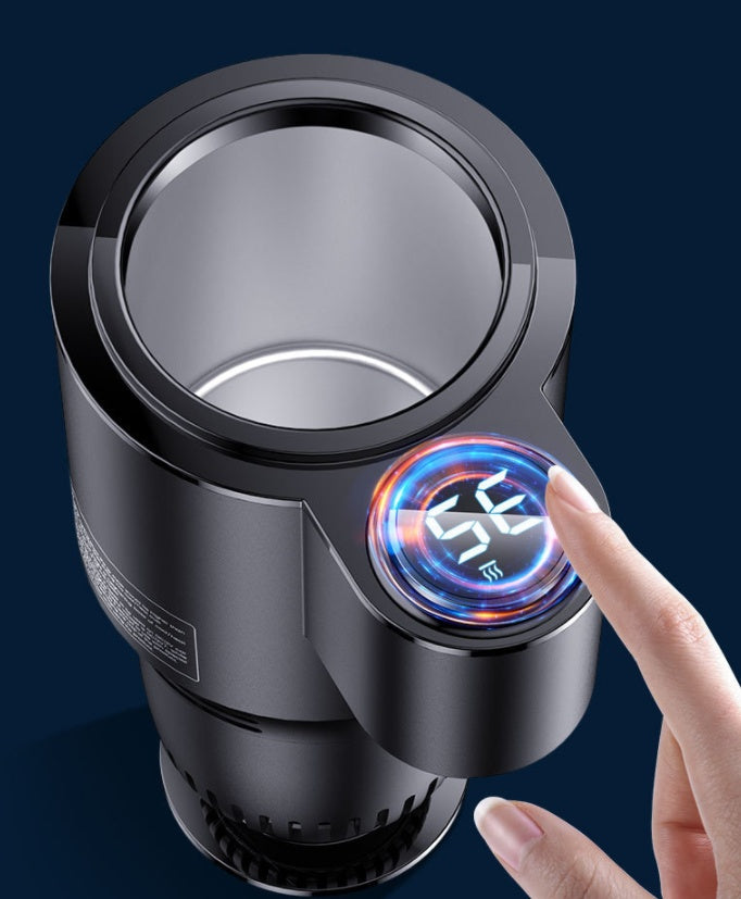 Smart Car Heating Cooling Cup - Digital Display - USAMS US-ZB160 Harmalap Trading