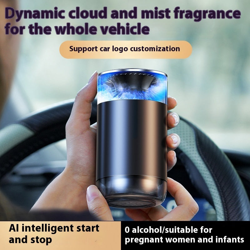 360° Car Aromatherapy Diffuser - Cloud Mist Air Freshener Harmalap Trading