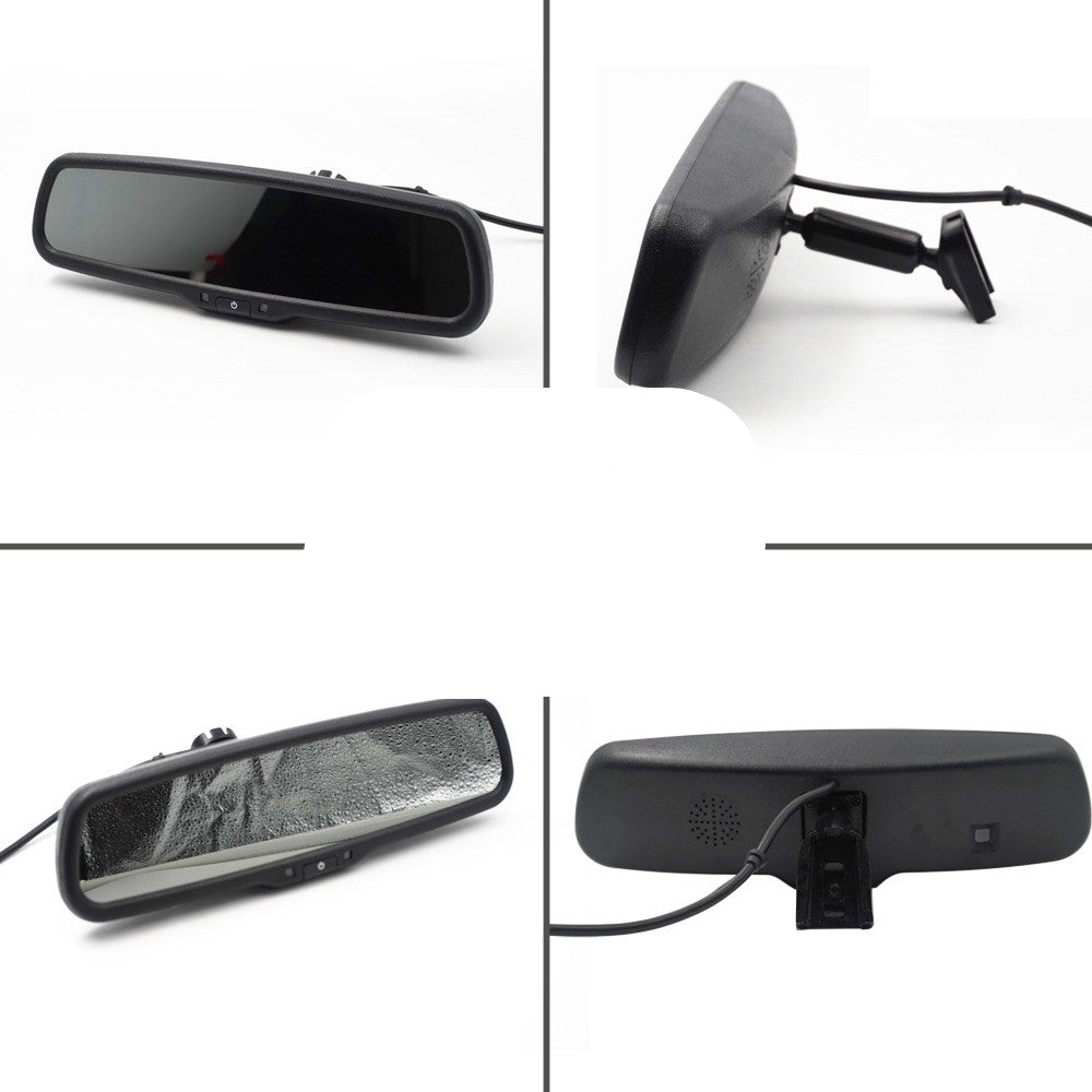 4.3" Monitor Rearview Mirror - Auto-Dimming - Clip-On Display - Backup Camera Harmalap Trading