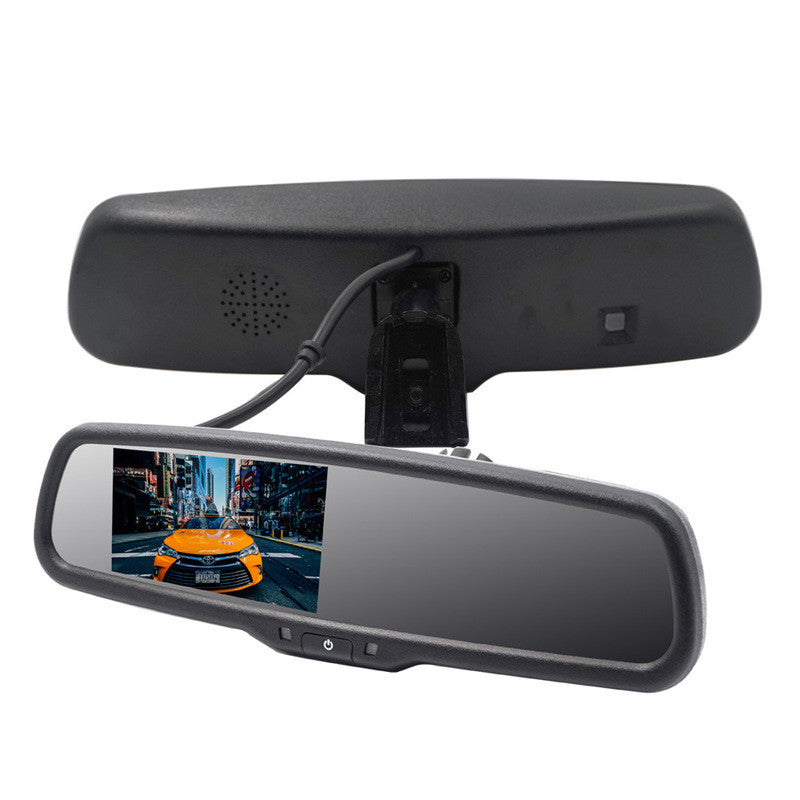 4.3" Monitor Rearview Mirror - Auto-Dimming - Clip-On Display - Backup Camera Harmalap Trading