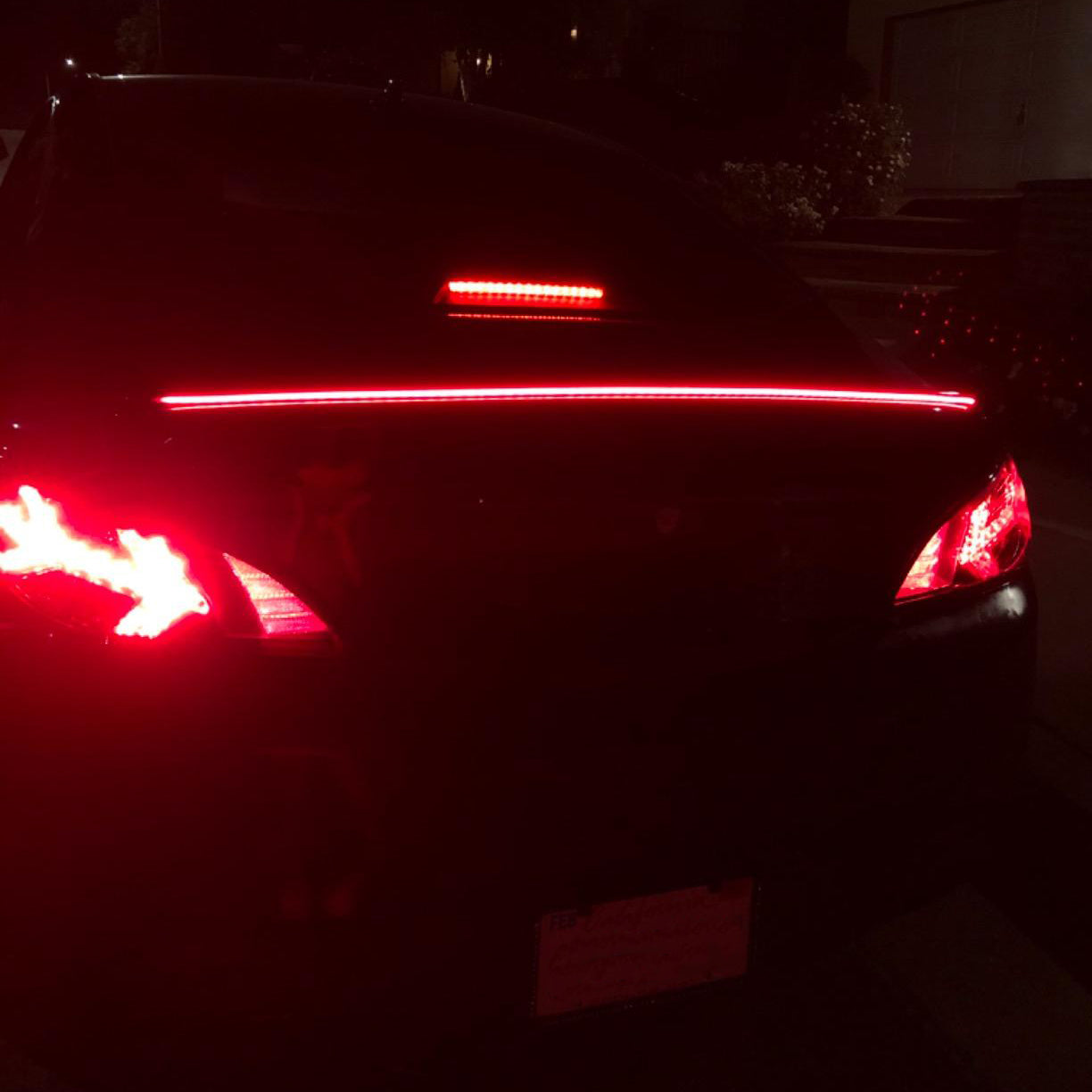 Universal Trunk Spoiler LED Strip - Brake Tail Turn Light - Car Rear Light Harmalap Trading