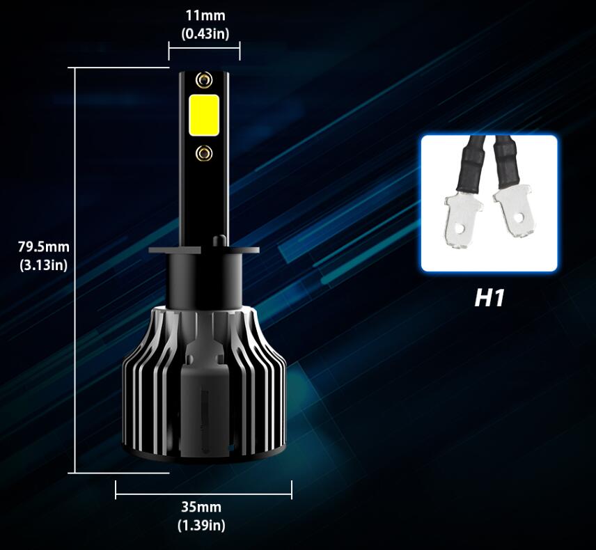 Car LED Headlight Bulbs 6000K Auto Headlamp Kit CJ Dropshipping