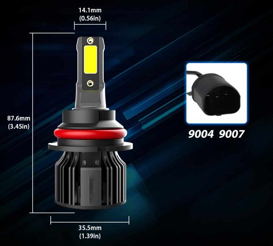 Car LED Headlight Bulbs 6000K Auto Headlamp Kit CJ Dropshipping