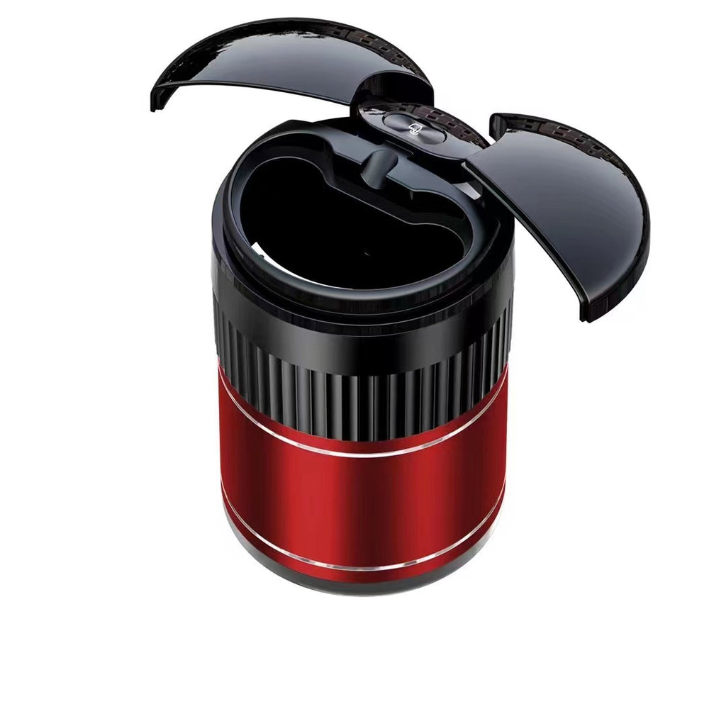 Car Automatic Sensing Touch Infrared Smoking Metal Smart Ashtray With Lid CJ Dropshipping