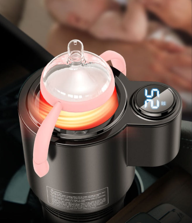Smart Car Heating Cooling Cup - Digital Display - USAMS US-ZB160 Harmalap Trading