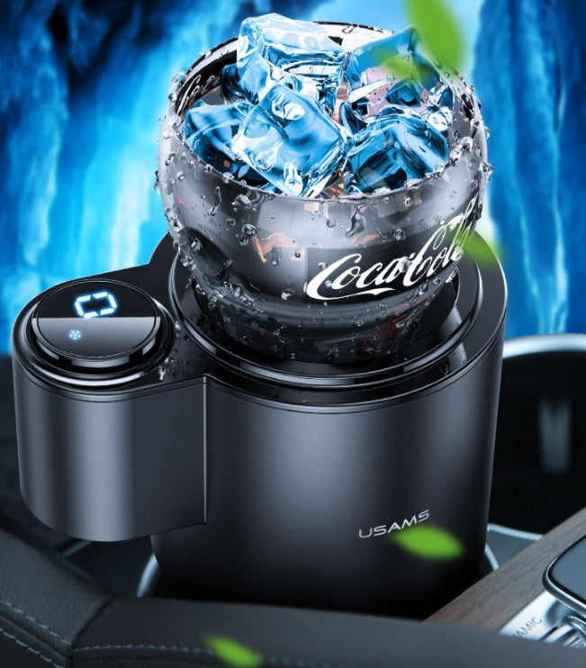 Smart Car Heating Cooling Cup - Digital Display - USAMS US-ZB160 Harmalap Trading