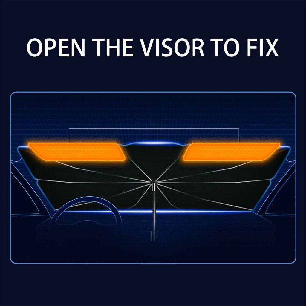 Car Window Sunshade - Foldable UV Umbrella - Windshield Cover - Sun Visor Harmalap Trading