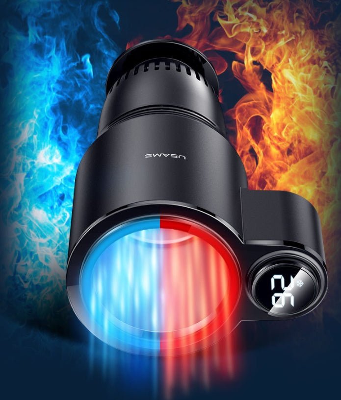 Smart Car Heating Cooling Cup - Digital Display - USAMS US-ZB160 Harmalap Trading