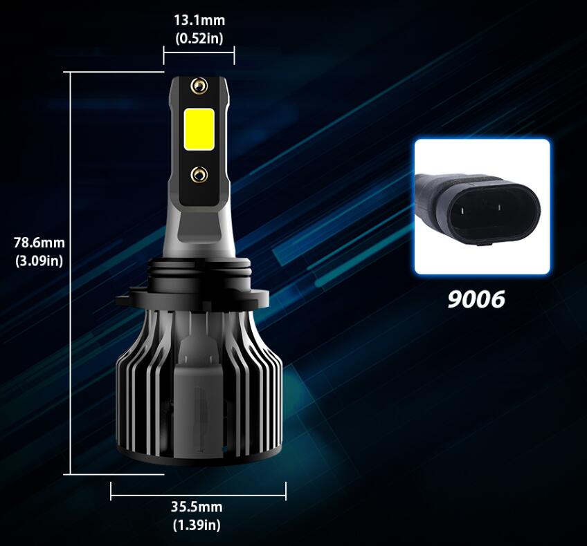 Car LED Headlight Bulbs 6000K Auto Headlamp Kit CJ Dropshipping
