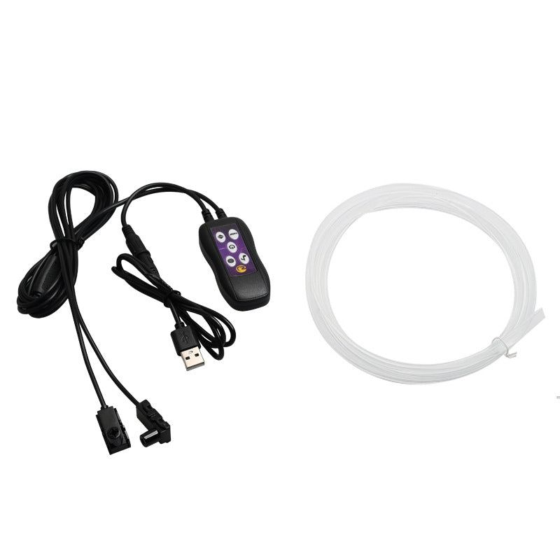 Car LED Atmosphere Lamp USB - Colorful Neon Light - Center Console Decoration Harmalap Trading