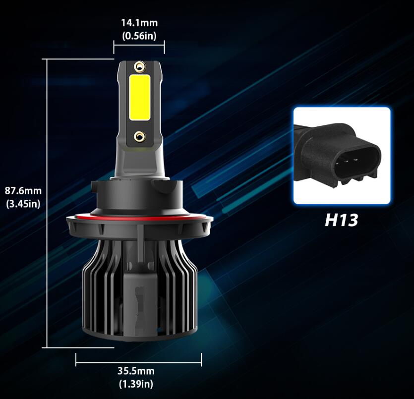 Car LED Headlight Bulbs 6000K Auto Headlamp Kit CJ Dropshipping