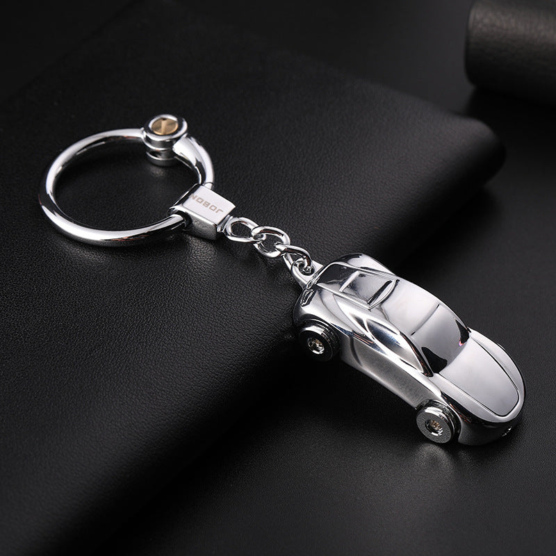 Car Cute Couple Light-on Keychain CJ Dropshipping