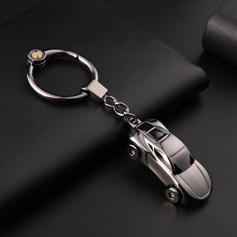Car Cute Couple Light-on Keychain CJ Dropshipping