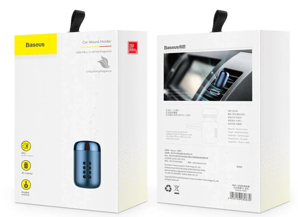 Car Air Freshener Aromatherapy - Essential Oil Diffuser - Natural Scent - Toles & Co.