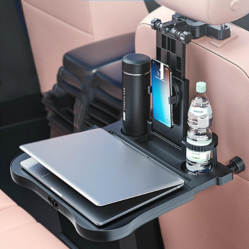 Car Seat Back Table - Adjustable Travel Tray - Foldable Board - Kids & Adults Harmalap Trading