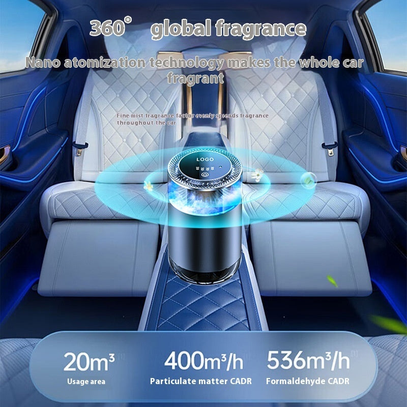 360° Car Aromatherapy Diffuser - Cloud Mist Air Freshener Harmalap Trading