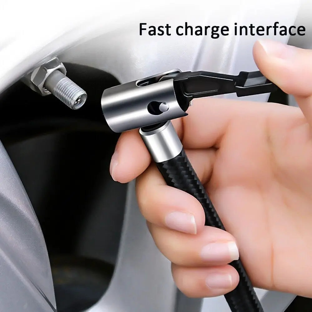 Portable Tire Inflator 150 PSI - Digital Display - Electric Air Compressor 12V Harmalap Trading