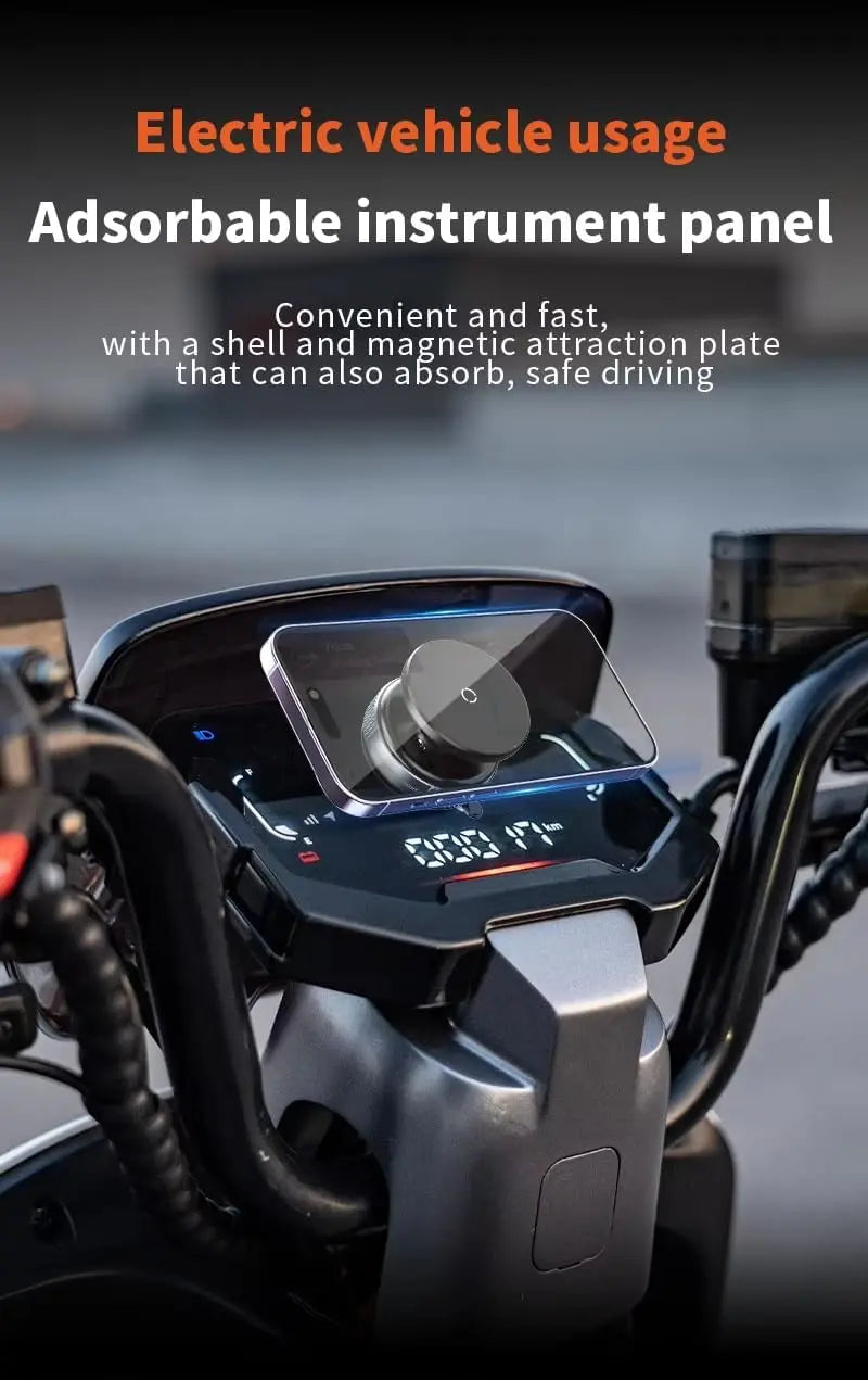 Premium Magnetic Car Phone Holder 360° - MagSafe Compatible UAE Harmalap Trading