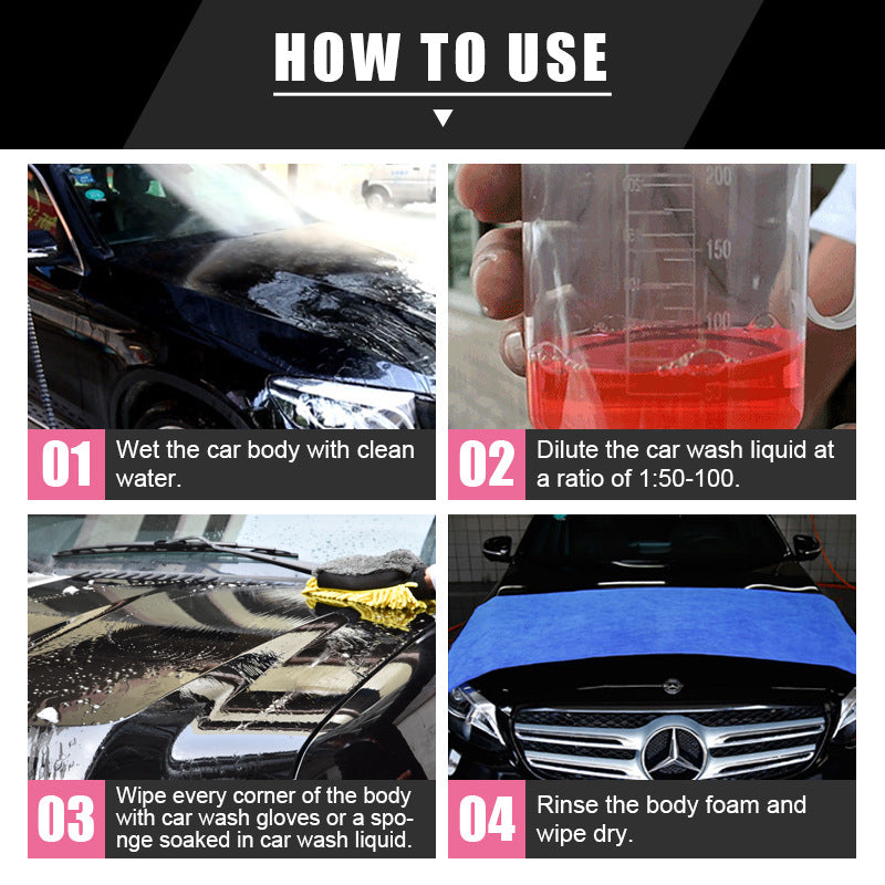 Strong Cleaning Agent Glazing Car Wash CJ Dropshipping