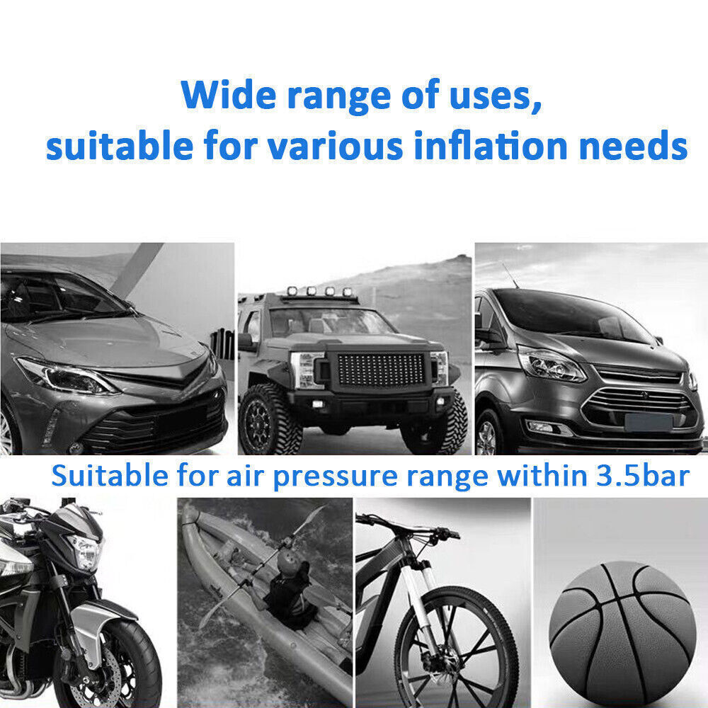 Portable Tire Inflator 150 PSI - Digital Display - Electric Air Compressor 12V Harmalap Trading