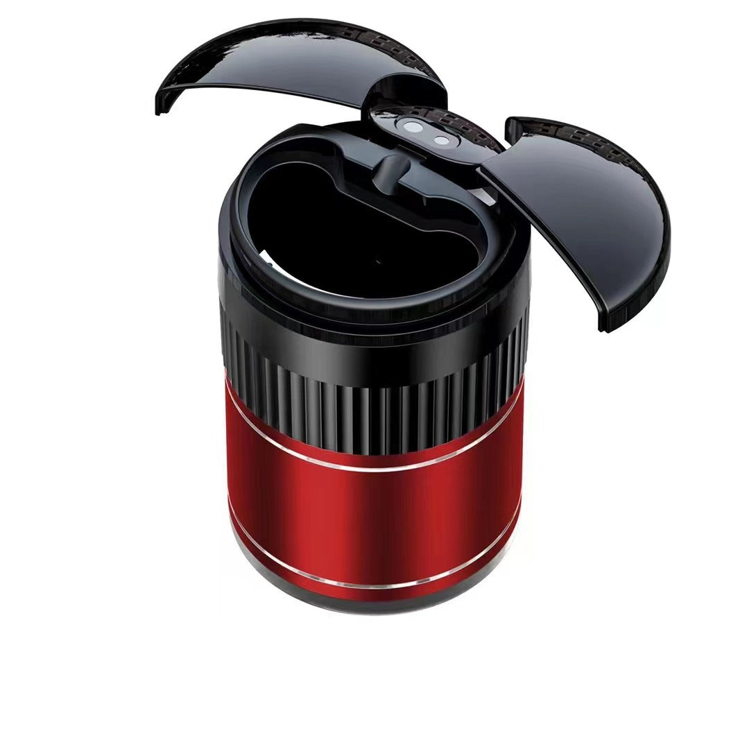 Car Automatic Sensing Touch Infrared Smoking Metal Smart Ashtray With Lid CJ Dropshipping