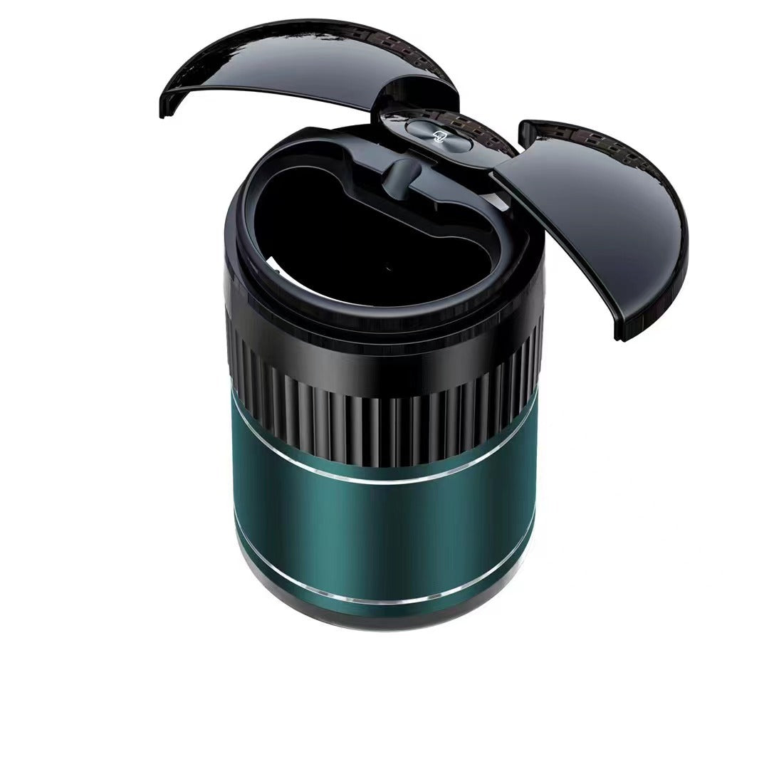 Car Automatic Sensing Touch Infrared Smoking Metal Smart Ashtray With Lid CJ Dropshipping